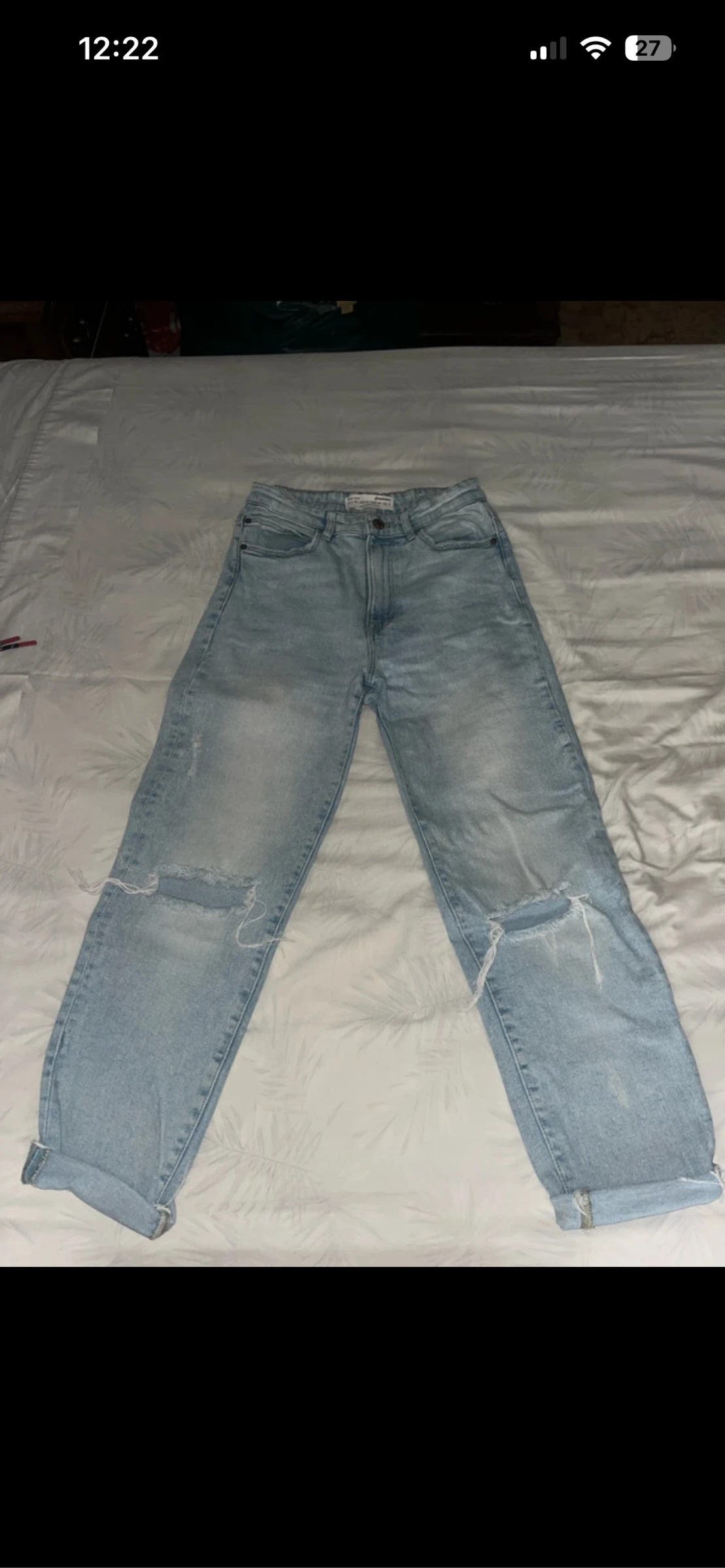 Vaqueros mom fit Stradivarius 